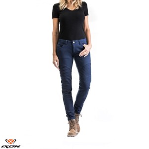 Blugi (jeans) moto femei Ixon model Vicky culoare: Navy (albastru) (Cordura® Denim)