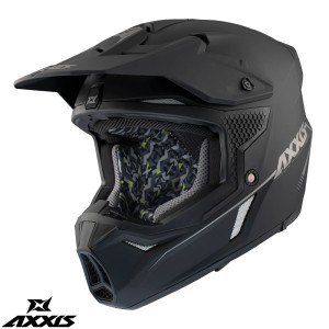 Casca off road motociclete Axxis model Wolf A1 negru mat Casca off road motociclete Axxis model Wolf A1 negru mat
