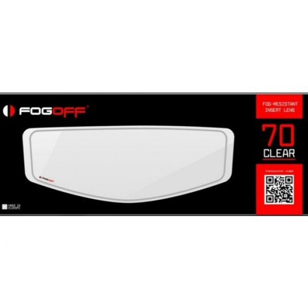 Lentila antiaburire transparenta FOGOFF - compatibila cu castile flip-up (modulabile) MT Atom 2 SV (tip MT-V-35 - FOG013) - Max Vision [1]