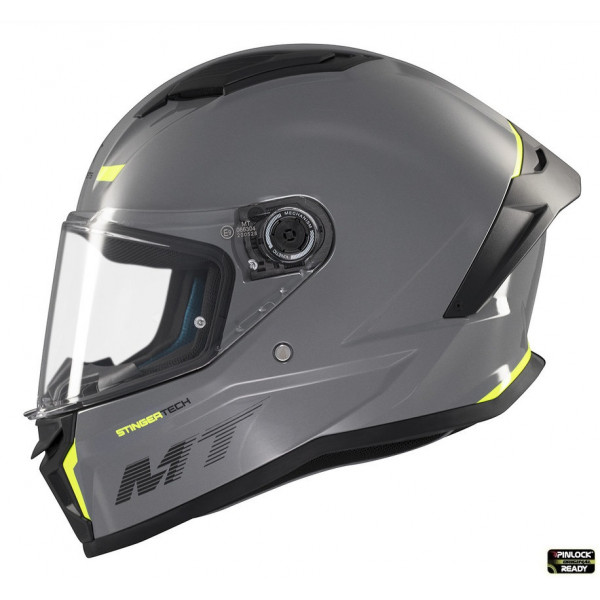 Casca integrala MT Stinger 2 A12 gri lucios - tip viziera: MT-V-28B [1]