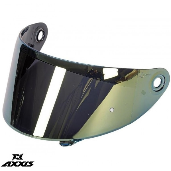 Viziera iridium - tenta verde casca integrala Axxis Draken S – tip MT-V-18C – compatibil cu modelul nou de casca Axxis Draken S [1]