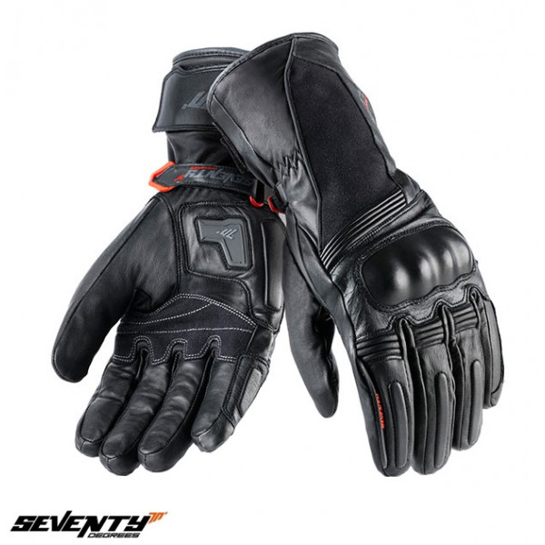 Manusi barbati Touring iarna Seventy model SD-T1 negru – WinterTex - degete tactile [1]