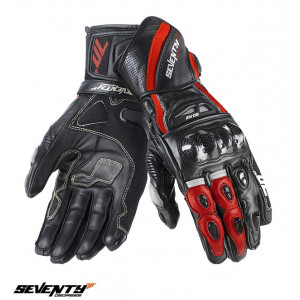 Manusi copii racing vara Seventy model SD-R2K negru/rosu