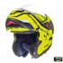 Casca modulabila motociclete MT Atom SV Divergence F1 galben fluor lucios Pinlock ready (viziera tip MT-V-16) [2]