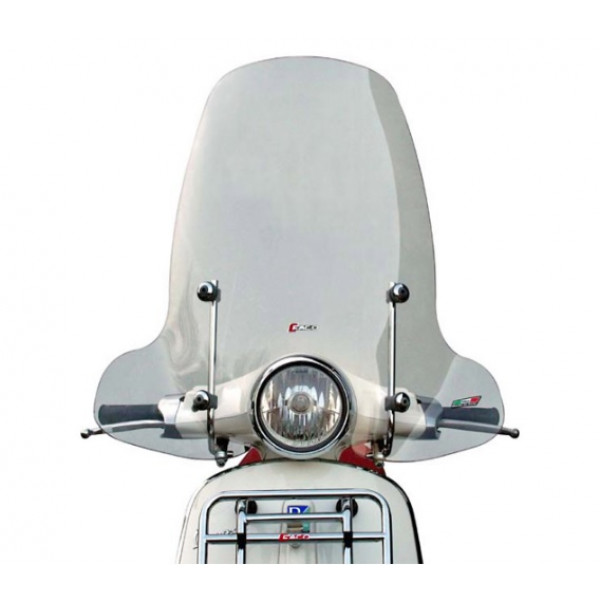 Parbriz mare transparent Vespa Primavera (13-) 2T AC 50cc - Primavera (13-) 4T AC 50cc - Primavera (13-) 4T AC 125-150cc [1]