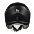 Casca open face MT Thunder III SV Jet A1 negru lucios (ochelari soare integrati) – tip MT-V-19 [4]