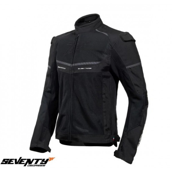 Geaca (jacheta) barbati Racing vara Seventy model SD-JR60 Thunder culoare: negru [1]