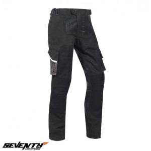 Pantaloni motociclete barbati Touring/Adventure Seventy vara model SD-PT4 Atacama culoare: negru (wateproof)