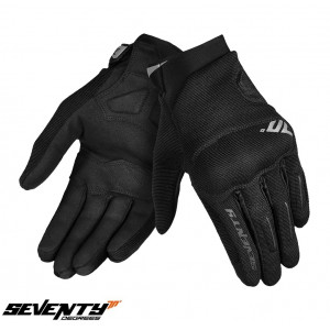 Manusi barbati Urban vara Seventy model SD-C40 Asphalt culoare: negru/gri - degete tactile Manusi barbati Urban vara Seventy model SD-C40 Asphalt culoare: negru/gri - degete tactile