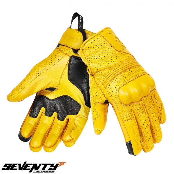 Manusi barbati Urban vara Seventy model SD-C20 Rebel culoare: galben - degete tactile [1]