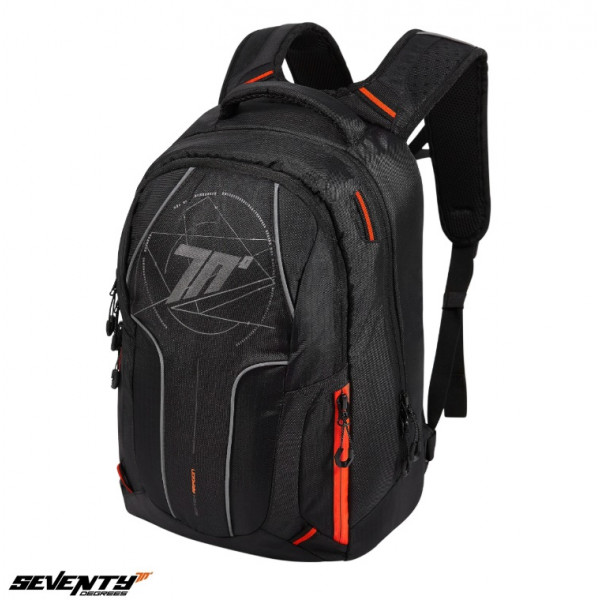Rucsac (ghiozdan) moto Seventy model SD-TB4 Aragon - culoare: negru [1]
