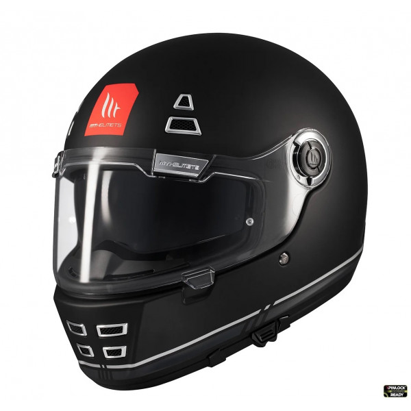 Casca integrala MT Jarama SV B2 negru mat - model Retro [1]