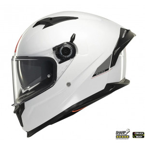 Casca integrala MT Braker SV A0 alb lucios (ochelari soare integrati) - tip viziera: MT-V-28B Casca integrala MT Braker SV A0 alb lucios (ochelari soare integrati) - tip viziera: MT-V-28B