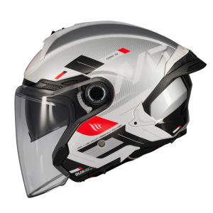 Casca open face motociclete MT Cosmo SV Silence A2 gri lucios (ochelari soare integrati) Casca open face motociclete MT Cosmo SV Silence A2 gri lucios (ochelari soare integrati)