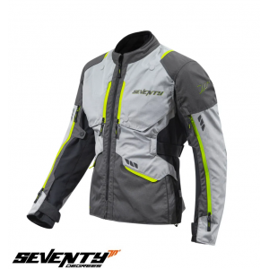 Geaca (jacheta) motociclete barbati ADV/Touring Seventy all season/iarna model SD-JT67 Tanami culoare: negru/gri/galben fluor Geaca (jacheta) motociclete barbati ADV/Touring Seventy all season/iarna model SD-JT67 Tanami culoare: negru/gri/galben fluor