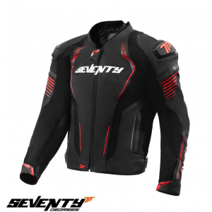 Geaca (jacheta) motociclete barbati Racing Seventy all season/iarna model SD-JL24 Spoiler culoare: negru/rosu Geaca (jacheta) motociclete barbati Racing Seventy all season/iarna model SD-JL24 Spoiler culoare: negru/rosu