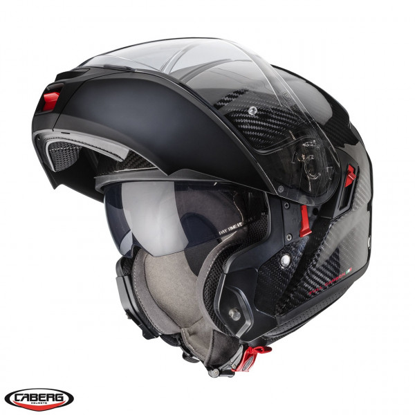 Casca modulabila (flip-up) Caberg model Levo X 94 carbon Pinlock ready - lentila Pinlock inclusa (100% carbon) [1]