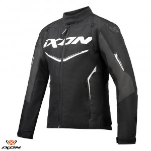 Geaca (jacheta) motociclete barbati Racing/Roadster Ixon vara model Cordolo MS culoare: negru/antracit/alb Geaca (jacheta) motociclete barbati Racing/Roadster Ixon vara model Cordolo MS culoare: negru/antracit/alb