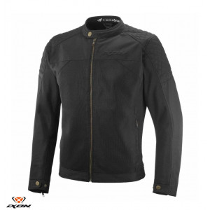 Geaca (jacheta) motociclete barbati Urban/Heritage Ixon vara model Ozcan MS culoare: negru - tip croi: Fit Geaca (jacheta) motociclete barbati Urban/Heritage Ixon vara model Ozcan MS culoare: negru - tip croi: Fit