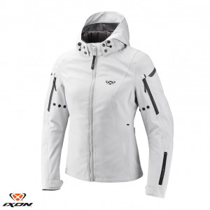 Geaca (jacheta) motociclete femei Touring/Adventure/Urban Ixon All season model Burning LS culoare: gri deschis (light grey) (geaca laminata; waterproof si pe exterior) Geaca (jacheta) motociclete femei Touring/Adventure/Urban Ixon All season model Burning LS culoare: gri deschis (light grey) (geaca laminata; waterproof si pe exterior)