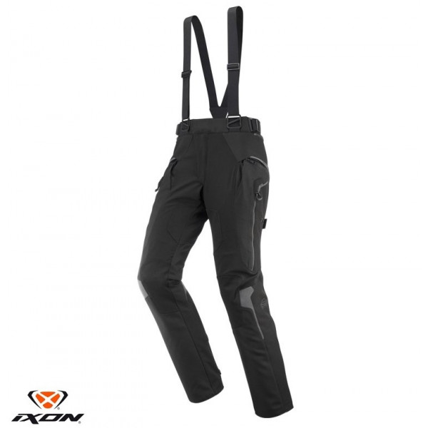 Pantaloni motociclete barbati Touring/Adventure Ixon All season/vara model Odin MS culoare: negru [1]