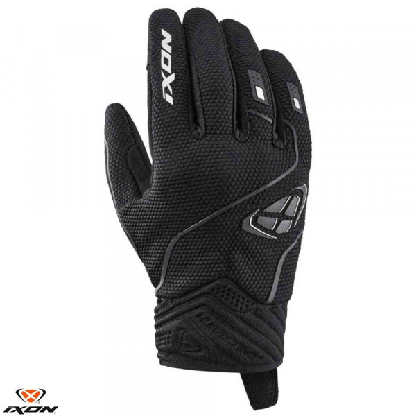 Manusi femei Roadster vara Ixon model Hurricane 2 LS culoare: negru/alb - degete tactile [1]