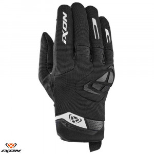 Manusi barbati Roadster vara textil/piele Ixon model MIG 2 MS culoare: negru/alb - degete tactile Manusi barbati Roadster vara textil/piele Ixon model MIG 2 MS culoare: negru/alb - degete tactile