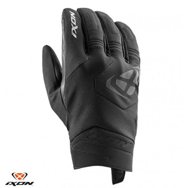 Manusi barbati Roadster Mid-season textil/piele Ixon model MIG 2 WP MS culoare: negru/alb - degete tactile [1]