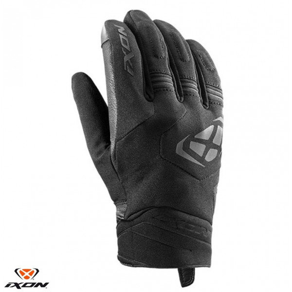 Manusi femei Roadster Mid-season textil/piele Ixon model MIG 2 WP LS culoare: negru - degete tactile [1]
