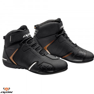 Ghete moto Roadster femei All Season Ixon model Gambler WP LS culoare: negru/gold (auriu) (100% waterproof) Ghete moto Roadster femei All Season Ixon model Gambler WP LS culoare: negru/gold (auriu) (100% waterproof)