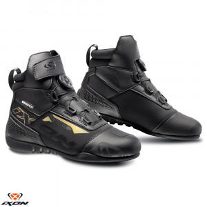 Ghete moto Roadster femei All season Ixon model Ranker WP LS culoare: negru/gold (auriu) (100% waterproof) Ghete moto Roadster femei All season Ixon model Ranker WP LS culoare: negru/gold (auriu) (100% waterproof)