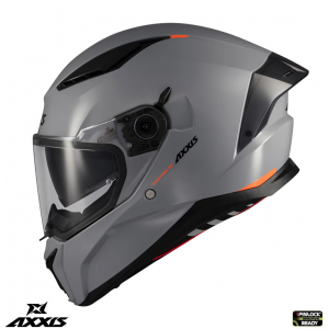 Casca integrala Axxis Panther SV A12 gri lucios (ochelari soare integrati) - tip viziera: MT-V-31 Casca integrala Axxis Panther SV A12 gri lucios (ochelari soare integrati) - tip viziera: MT-V-31