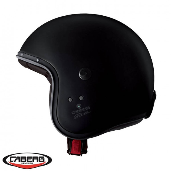 Casca open face (jet) Caberg model Freeride X 17 negru mat (fibra de sticla) [1]