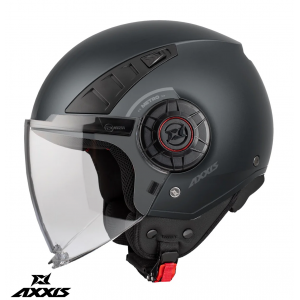 Casca Axxis model Metro S A2 titanium mat (open face) - omologare noua ECE 22.06 Casca Axxis model Metro S A2 titanium mat (open face) - omologare noua ECE 22.06