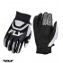 Manusi moto copii cross-enduro Fly Racing model F-16 culoare: negru/alb [3]