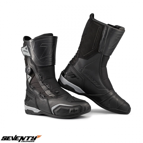 Ghete (cizme) moto Touring Unisex Seventy model SD-BT9 Gavia culoare: negru [1]
