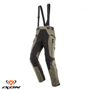 Pantaloni motociclete barbati Touring/Adventure Ixon All season/vara model Odin MS culoare: khaki/negru Pantaloni motociclete barbati Touring/Adventure Ixon All season/vara model Odin MS culoare: khaki/negru