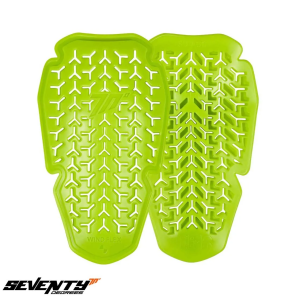 Set protectii coate/genunchi femei omologate Seventy model SD-A31 Windflex Small (Level 2) – culoare: verde fluor