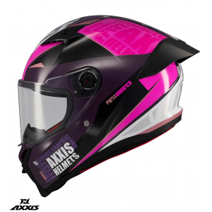 Casca integrala Axxis Fenix Essence C8 roz mat - tip viziera: MT-V-31B Casca integrala Axxis Fenix Essence C8 roz mat - tip viziera: MT-V-31B