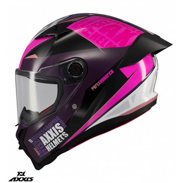 Casca integrala Axxis Fenix Essence C8 roz mat - tip viziera: MT-V-31B [1]