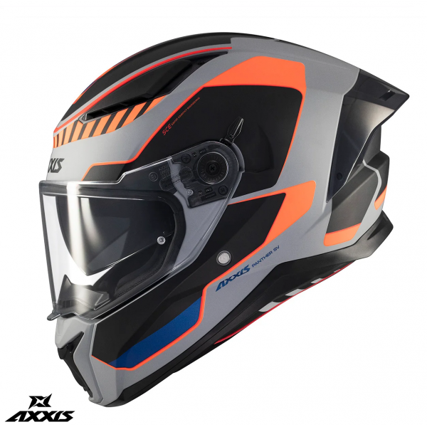 Casca integrala Axxis Panther SV Gale C4 portocaliu mat (ochelari soare integrati) - tip viziera: MT-V-31B [1]