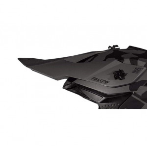 Cozoroc casca off road MT Falcon Karson F0 negru/gri mat - culoare: gri mat