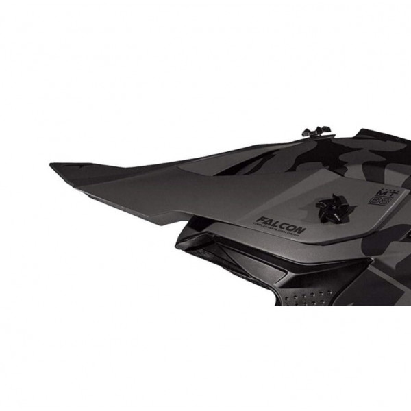Cozoroc casca off road MT Falcon Karson F0 negru/gri mat - culoare: gri mat [1]