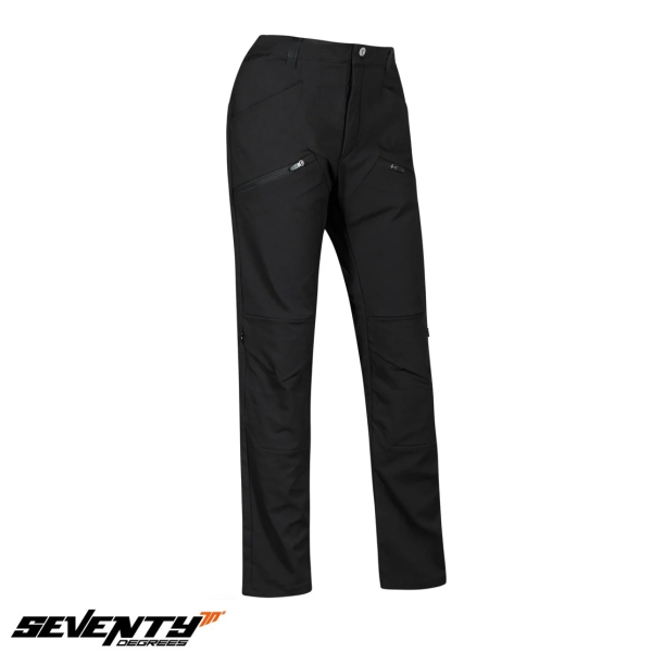 Pantaloni moto barbati Urban Seventy vara model SD-PC28 Milano culoare: negru [1]