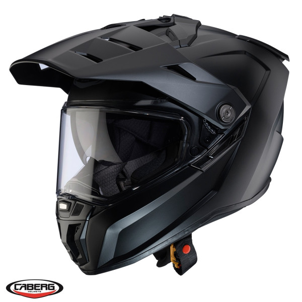 Casca adventure/off road Caberg model Tanami SV 17 negru mat Pinlock ready - lentila Pinlock inclusa [1]