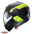 Casca modulabila (flip-up) Caberg model Duke Evo SV Indy L1 gun metal (titanium)/galben fluor/negru mat Pinlock ready - lentila Pinlock inclusa [2]