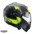 Casca modulabila (flip-up) Caberg model Duke Evo SV Indy L1 gun metal (titanium)/galben fluor/negru mat Pinlock ready - lentila Pinlock inclusa [4]