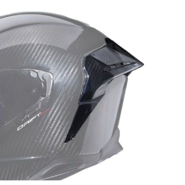Spoiler casca integrala Caberg model Drift - Drift Evo (prima generatie) - culoare: fumuriu [1]