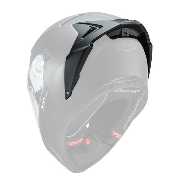 Spoiler casca integrala Caberg model Drift II Carbon - Drift Evo II (fibra sticla) - culoare: negru mat (compatibil cu marimile L-XXL) [1]
