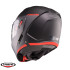 Casca modulabila (flip-up) Caberg model Horus X Ray L6 negru/gri/rosu fluor mat Pinlock ready - lentila Pinlock inclusa [4]